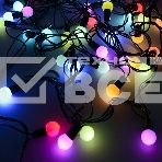 Гирлянда светод. Funray Шарики матовые BL-550M, 40 LED, 5м, мульти (7цв.),черный шнур,, фото5