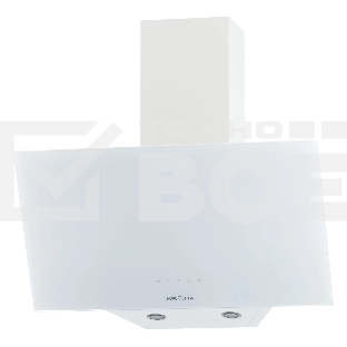 Наклонная вытяжка Krona HELGA 600 белый S