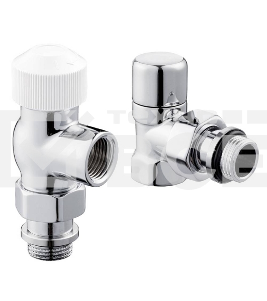 Набор термостатический для радиатора осевой Royal Thermo Design 1/2