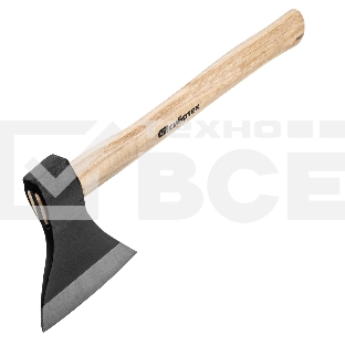 Топор Сибртех ТП11-08, 800 г, в сборе, кованый, деревянное топорище