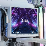 Водяное охлаждение для процессора Thermalright Hyper Vision 360 (360mm, LED, White, ARGB/Fans: 3x120mm, 69CFM, 27dBA, 2150RPM/Pump height 68mm, 6400RPM, Rad thickness 27mm/S: 1700, 1200, 1851, 115X, 2011, 2066, AM5, AM4), фото2