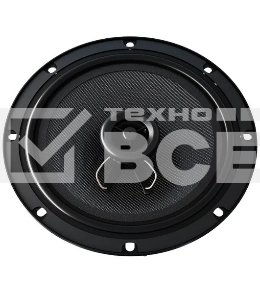 Колонки автомобильные Prology PX-165 150Вт 90дБ 4Ом 16см (6.5дюйм) (ком.:2кол.) коаксиальные двухполосные