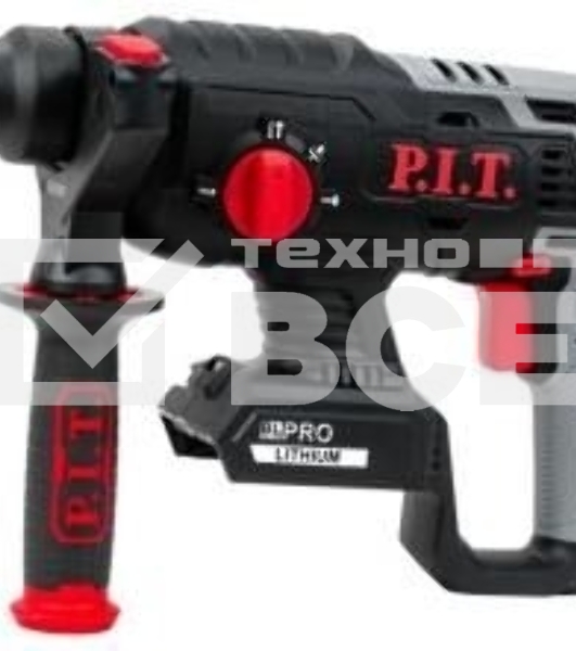 P.I.T. Перфоратор SDS-Plus аккум. бесщеточный PBH20H-22B SOLO (20В, 1,8Дж, 3реж, Ø22мм, коробка)