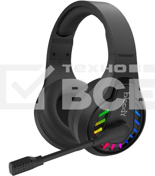 Гарнитура проводная с микрофоном A4Tech Bloody GR230 черный накладные BT оголовье (GR230)