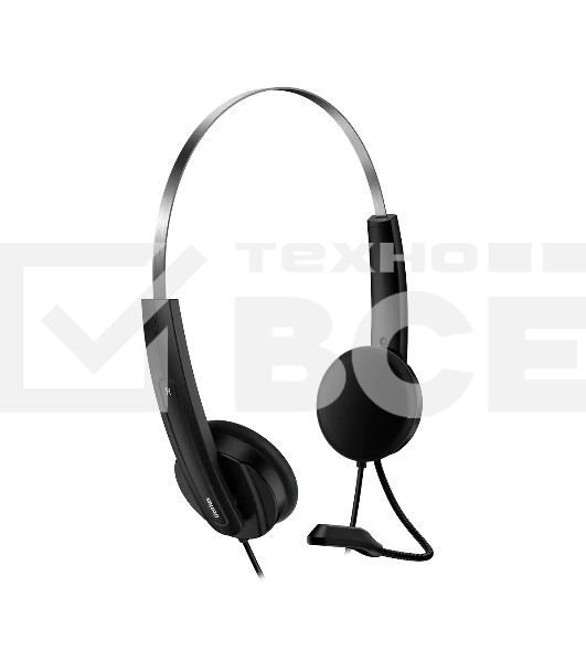 Гарнитура Genius HS-220U черный, проводная