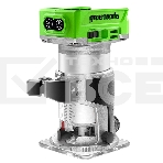 Фрезер аккумуляторный GreenWorks G24RO, 24V, бесщеточный, без АКБ и ЗУ  (3502507), фото 1