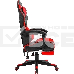 Кресло игровое Defender ROCK BLACK/RED PU, фото3