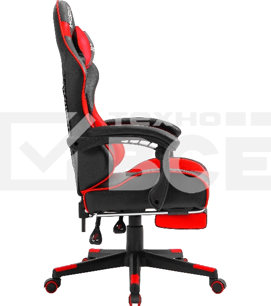 Кресло игровое Defender ROCK BLACK/RED PU