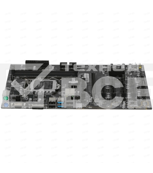 Материнская плата AFOX AFB250-BTC12EX, LGA 1151, Intel B250, 2xDDR4, 4xSATA, 1xPCIe 3.0 x16, 11xPCIe x1, 1xDVI-D, 1xVGA, 1x 100Mb LAN, 2xUSB-A 2.0, 2xUSB-A 3.2 Gen 1, ATX