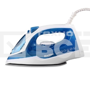 Утюг Blackton Bt SI2111 White-Blue. Мощность 2200 Вт, Резервуар для воды 200 мл, Постоянная подача пара 20 г/мин, Паровой удар 90 г, Керамическое покрытие, Индикация готовности к работе, Защита от перегрева, Шарнирное вращение шнура на 360', Длина сетевог