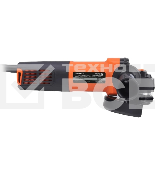 Угловая шлифовальная машина Patriot Optima AG 133L 860Вт 11000об/мин рез.шпин.:M14 d=125мм (110301133)