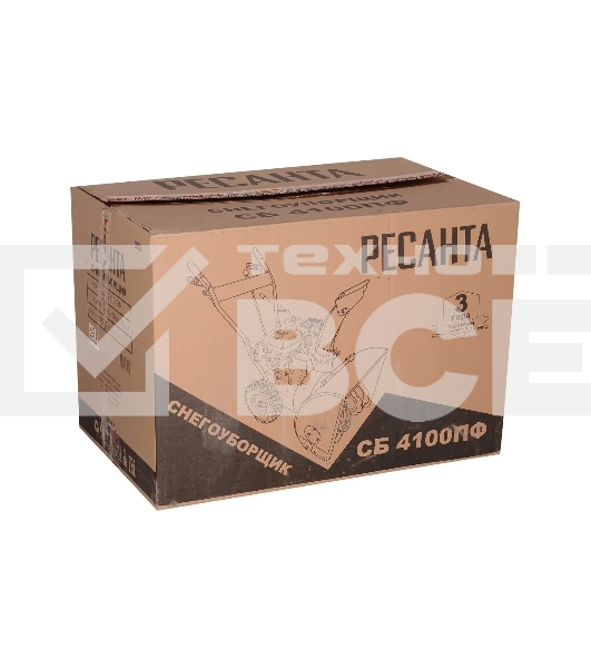 Снегоуборщик бензин. Ресанта СБ 4100ПФ