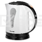 Чайник электрический Maxwell MW-1079 W, 2200Вт, 1.7л, белый/черный, фото 1