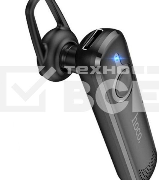 Наушники с микрофоном Hoco E63 черный внутриканальные BT крепление за ухом