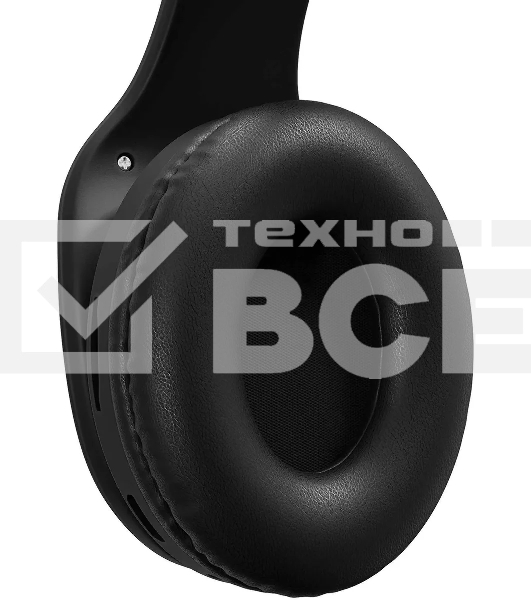 Гарнитура накладные Digma BT-17 черный беспроводные bluetooth оголовье