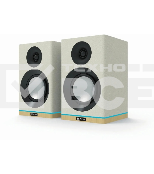 Колонки Оклик OK-605A 2.0 белый 60Вт BT
