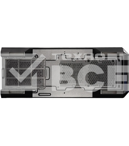 Корпус Chieftec Stallion II черный без БП ATX 4x120mm 1xUSB2.0 2xUSB3.1 audio bott PSU