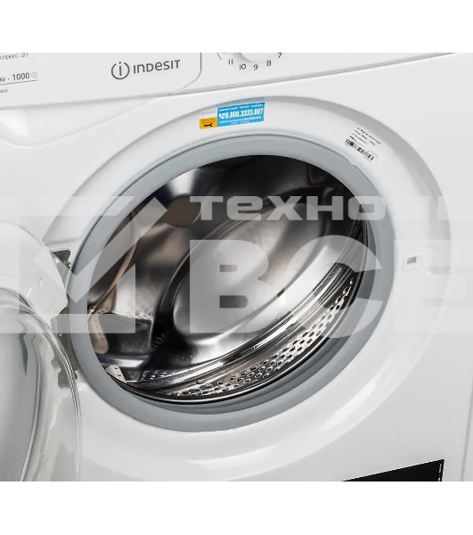 Стиральная машина Indesit EWUC 4105 CIS белый, загрузка фронтальная 4 кг, 1000 об/мин., класс: А