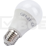 Лампа светодиодная A60 груша 15Вт 230В 4000К E27 GENERICA, фото2