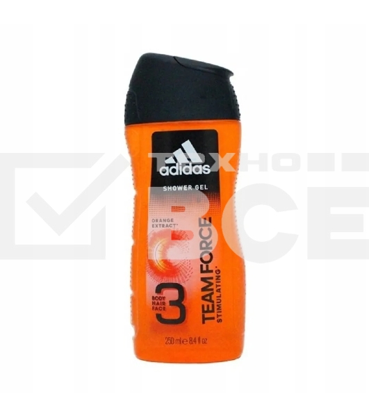 Гель для душа мужской Adidas Team Force 250мл