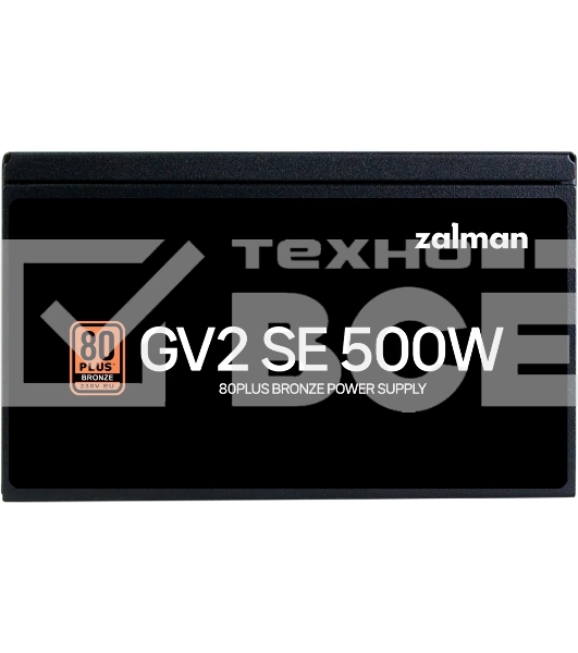 Блок питания Zalman ZM500-GV2SE, 500Вт, 80 PLUS Bronze, 120мм, черный