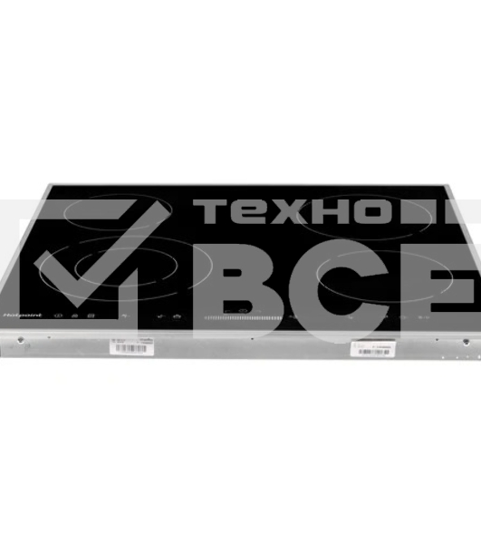 Электрическая варочная панель Hotpoint HR 6T2 X S, независимая, черный