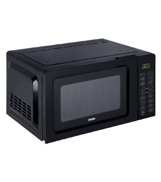 Микроволновая печь BBK 17MWS-786S/B черный, 17 л, 700 Вт, переключатели - кнопки