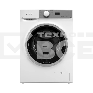 Стирально-сушильная машина Kuppersberg WDM 470 W, High-Tech, отдельностоящая, глубина 52.5 см, загрузка 8 кг, загрузка при сушке 6 кг, 14 программ, 1400 об/мин, инверторный BLDC двигатель, сенсорное/поворотное управление, пар, самодиагностика, дозагрузка белья, отложенный старт, контроль пенообразования, белый/серебристый