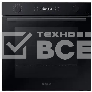 Духовой шкаф Электрический Samsung NV7B41201AK/WT черный