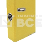 Папка-регистратор Silwerhof 2013374 A4 50мм, ПВХ/бумага желтый, металлическая окантовка, сборная (упаковка: 2шт), фото5