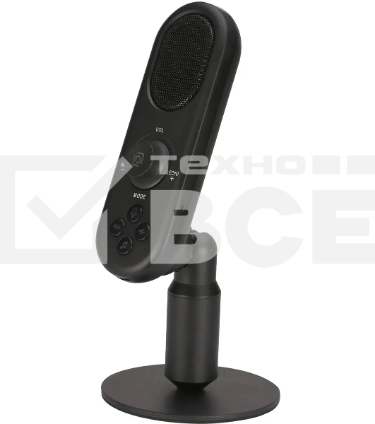 Микрофон проводной Оклик MP-M300 1.5м черный