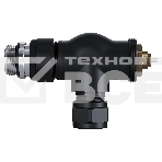 Набор термостатический осевой Royal Thermo Design Pro 15мм М30х1,5 черный, фото4