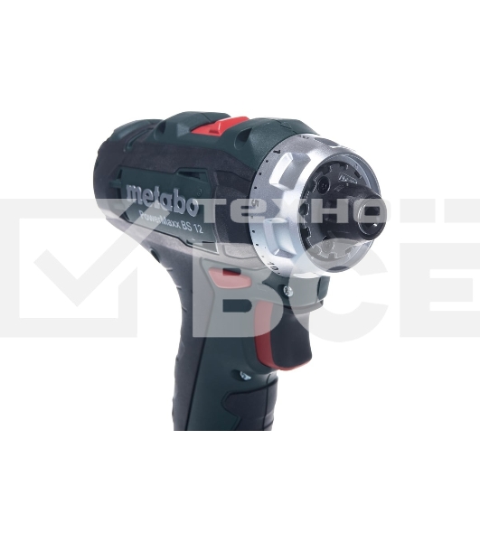 Дрель-шуруповерт аккумуляторная Metabo PowerMaxx BS 12 601036500, Аккумуляторный, 12В, 2 АКБ, Кейс