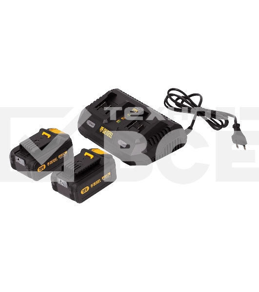 Кусторез аккумуляторный Denzel RBC510-36 Li-ion, 36 В, 4 А·ч, нож 510 мм, поворотная ручка