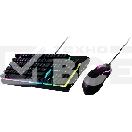 Комплект клавиатура+мышь Cooler Master MS110 проводной, USB, 3200 DPI, чёрный, фото2