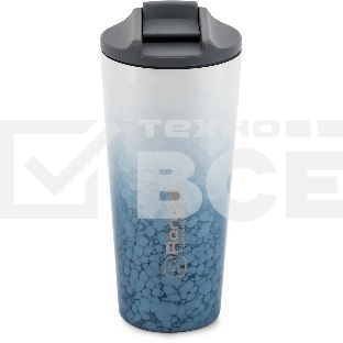 Термокружка для напитков Rondell Nubes RDS-1969 0.6 л. серо-голубой, картонная коробка