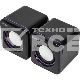 Акустическая система SVEN 315 2.0 черный 5Вт