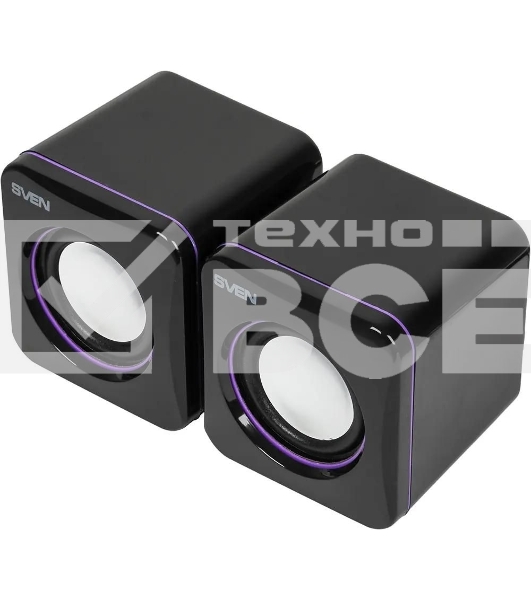 Акустическая система SVEN 315 2.0 черный 5Вт