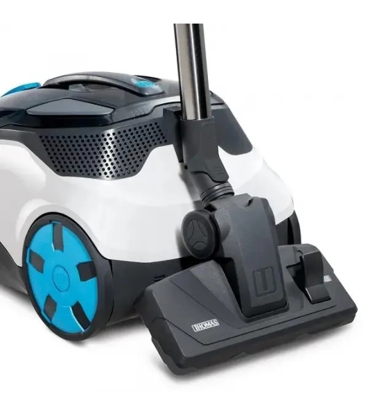 Пылесос Thomas DryBOX+AquaBOX Parkett белый/синий, 325/1700 Вт, уборка сухая/сбор жидкости, пылесборник контейнер 2.6 л
