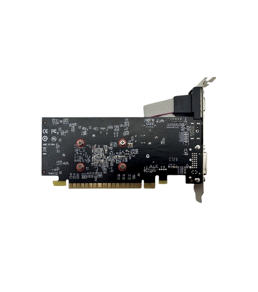 Видеокарта CBR GeForce GT 730, 2 GB DDR3, 128 bit, HDMI, DVI-D, VGA, GPU 700 MHz