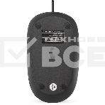 Мышь проводная Crown CMM-128 черный, 1000 dpi, USB, кнопки - 2, фото2