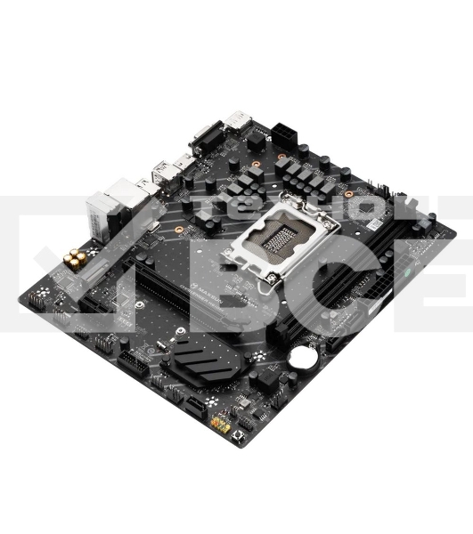 Материнская плата Maxsun Maxsun H610M, LGA 1700, Intel H610, 2xDDR4, 1xM.2, 3xSATA, 1xPCIe 4.0 x16, 1xPCIe x1, 1xHDMI, 1xDP, 1xVGA, 1x 1Gb LAN, 4xUSB 2.0, 2xUSB 3.2 Gen 1, 5.1, mATX