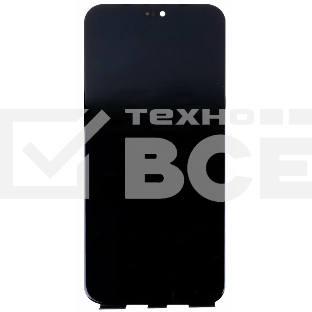 Дисплей (модуль) для Huawei Honor X8b в сборе с тачскрином, черный orig