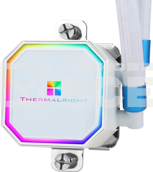 Система водяного охлаждения Thermalright Frozen Prism 360 ARGB Soc-AM5/AM4/1151/1200/2066/1700 белый 4-pin 27dB Al Ret (F-PRISM-360-WH-ARGB)