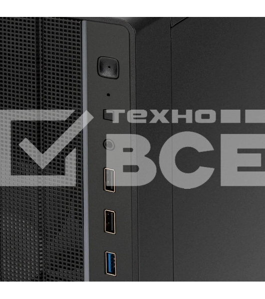 ПК IRU Game 510H6SEA MT i5 12400F (2.5) 16Gb SSD512Gb RTX3050 6Gb Free DOS GbitEth 500W черный (2023150)