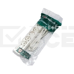 Сетевой фильтр Гарнизон 5р, 10А, 2xUSB, 1.8м, ур.защиты 4, белый, пакет, фото12