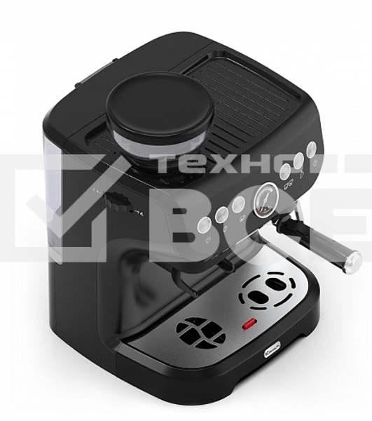 Кофейная станция BQ CM5000 черный, исп. кофе - молотый/зерна, 2 л, 1560 Вт, 15 Бар.