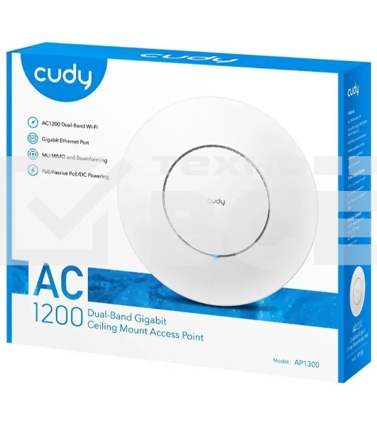 Точка доступа Cudy AP1300 AC1200 Wi-Fi белый