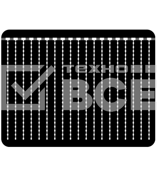 Умная штора-гирлянда Yeelight, 475 ламп, 1,5м x2м / RGBIC+ BLE / YLYDD-0053