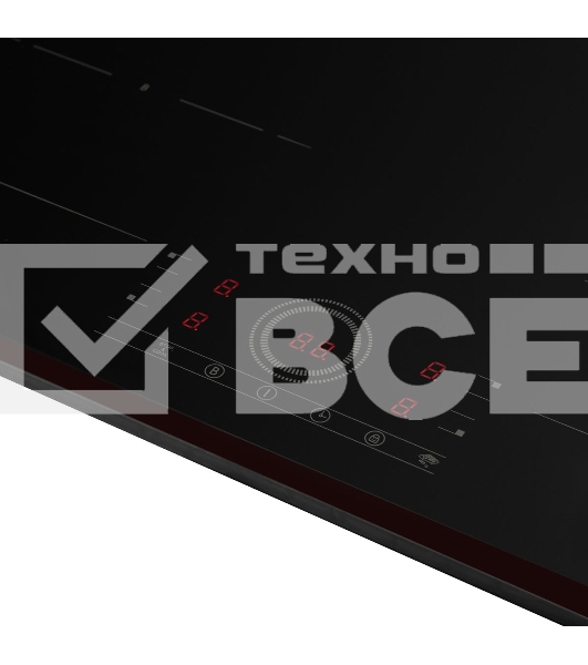Индукционная варочная панель DeLonghi ELETTRA 4B0P CR независимая, чёрный